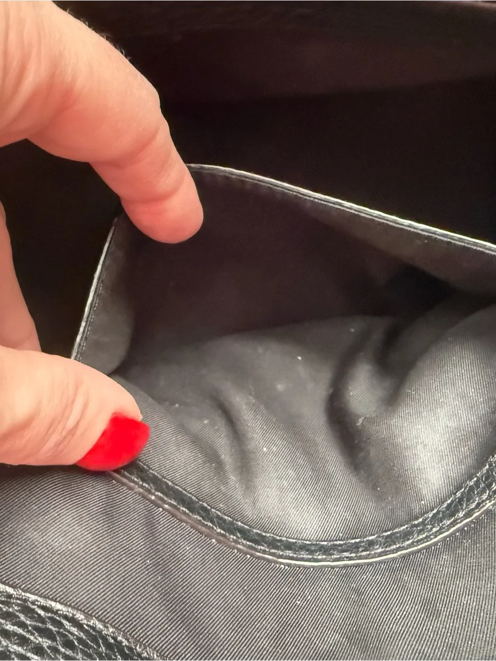 Tory Burch structured pebbled